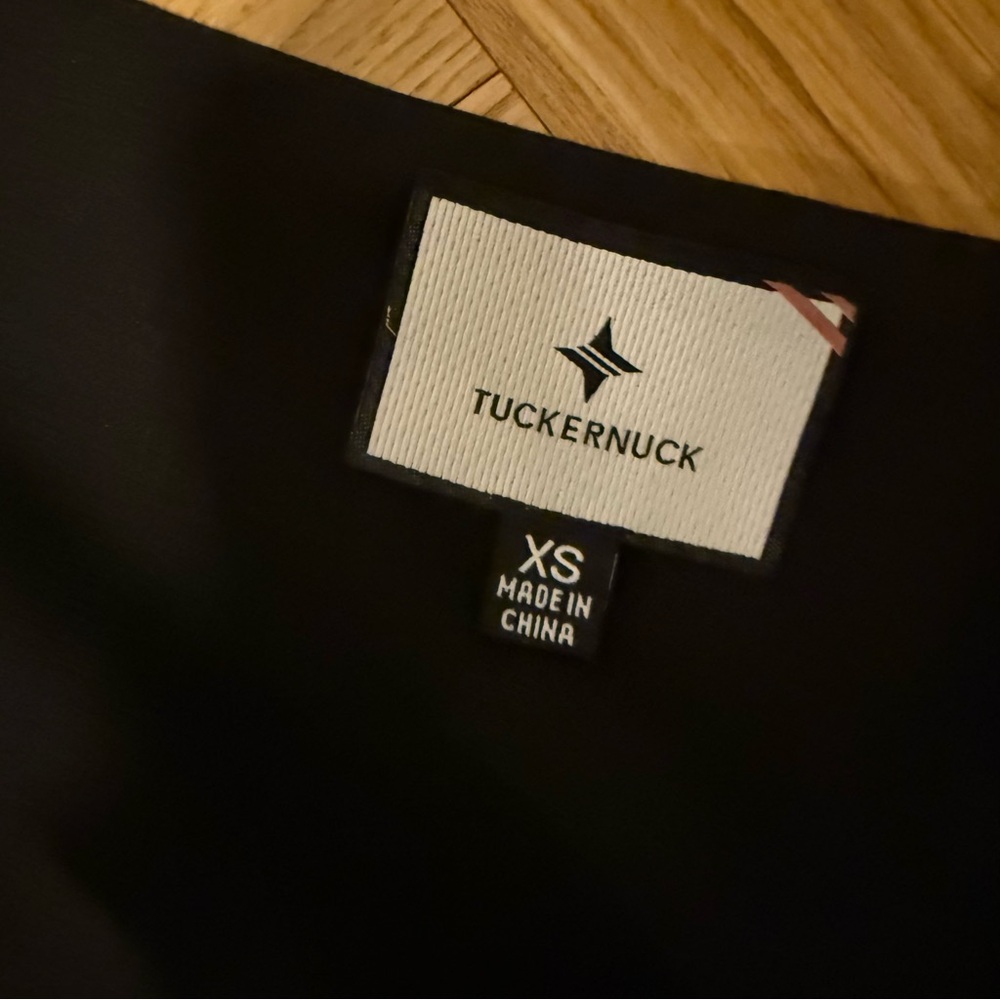 Tuckernuck Black Square Neck Long Sleeve Shift Dress (XS) - Picture 5 of 7